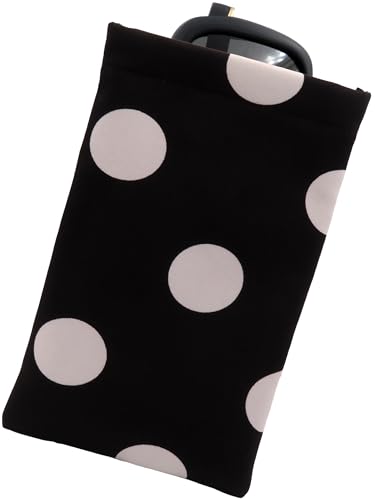 Image of Soft Sunglasses case | Large Glasses Case Holder - Eyeglass Pouch Squeeze Top | Glasses pouch Lightweight Extra Layers