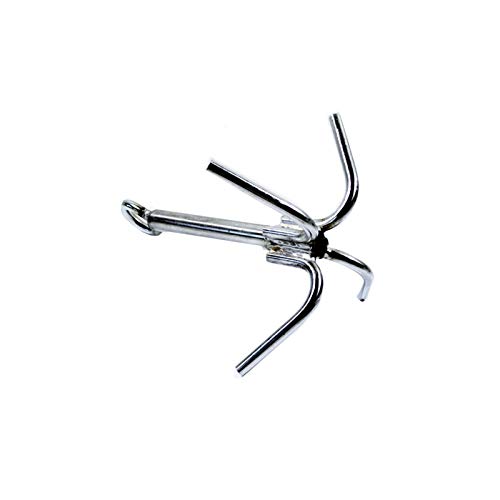 XLBH Sprzęt morski 1 szt. morski stal nierdzewna 316 270 mm haczyk kotwica klasa chwytak sporty wodne