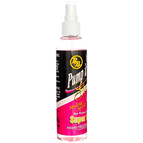 Bronner Brothers Pump It Up Spritz Gold Super Hold 8 oz 9 unidades miniatura 3