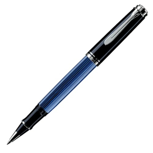 Image of Pelikan Souveran 805 Black /Blue ST Rollerball Pen - 933655