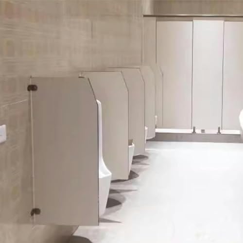 Écran d'urinoir étanche et durable avec kit de fixation murale