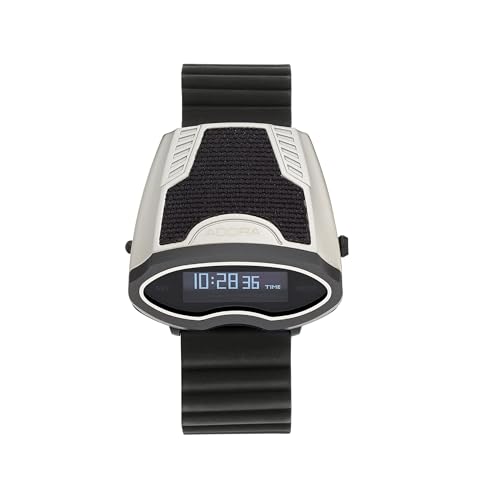 Adora Control AC1003 Herren Uhr 42 mm – Quarz Autofahreruhr mit Metallgehäuse & Silikonband, 3 Bar wasserdicht – 1-206079-001