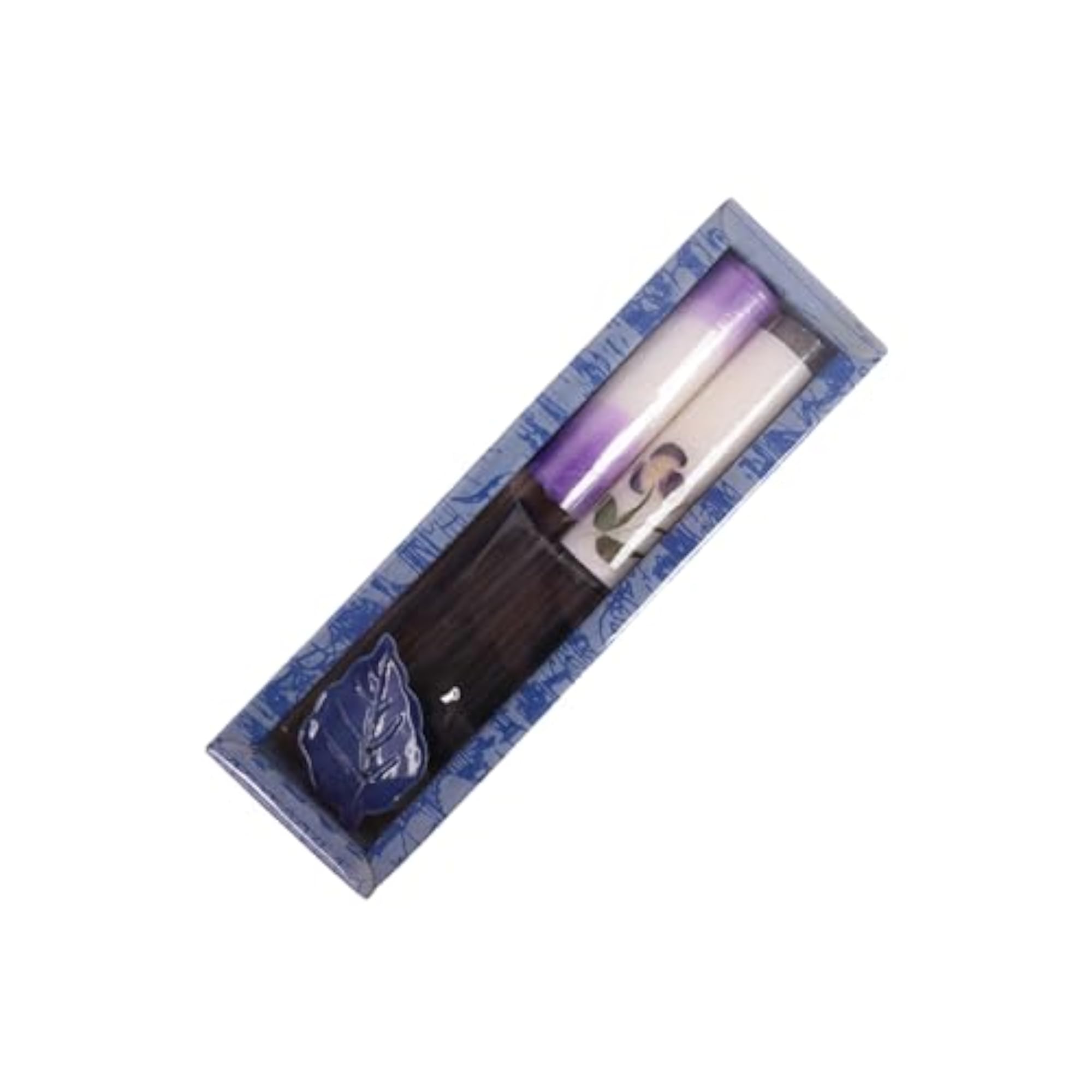 Aromatherapy Candle Gift Set with Incense Sticks, Lavender Scent