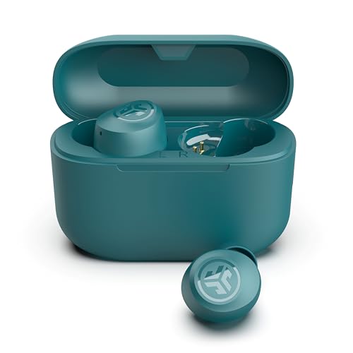 JLab Go Air Pop+ True Wireless Earbuds with Mic - Bluetooth Teal