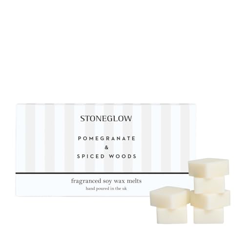 Bougie parfumée bois épicé STONEGLOW CANDLES Modern Classics grenade