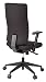 HJH Office Pro-Tec 300 Silla de Oficina, Poliéster, Negro, 38x88x62 cm