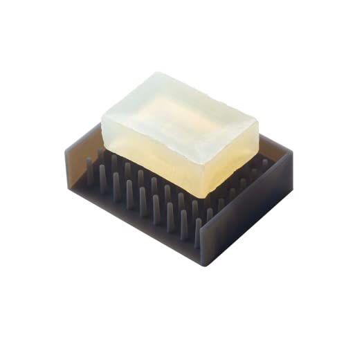 Yamazaki Home 2995 Self Draining Soap Tray-Floating Holder Dish For Sink, One Size, Black #TOP30