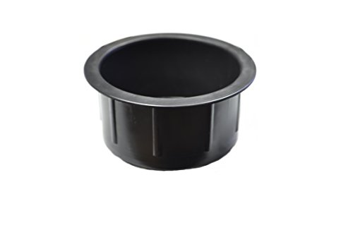 1.5 inch Replacement Black Plastic Cup Holder for Recliners and Sofas