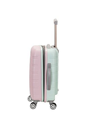 Image of Rockland Melbourne Hardside 3 Piece Expandable Spinner Wheel Luggage Set, (20 inch /24 inch /28 inch), Mint