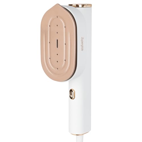 ProfiCare® Dampfglätter | 30 Sek. Aufheizzeit | Steamer Dampfglätter | für Reise und Alltag | 1,90m Kabel | alle Stoffe | bis zu 20 Min. Betriebszeit | Reisebügeleisen | Dampfbürste | PC DG 3124