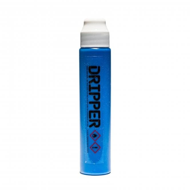 Liquid Paint Dope Dripper Multi Colour & Multi Size Mop Marker Graffiti Art Taggers, Permanent Alcohol Based Paint Refill (Dark Blue, 10mm Mop Marker)