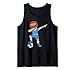 Dabbing Soccer Boy - Aruba Jersey Aruban Football Fan Canotta