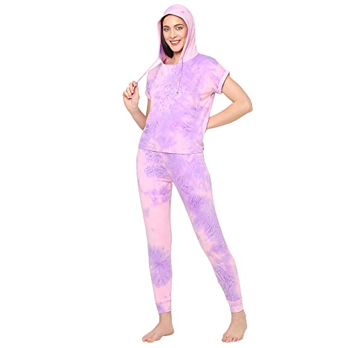 Image of Sweet Dreams Women's Cotton Printed Night Suit Set