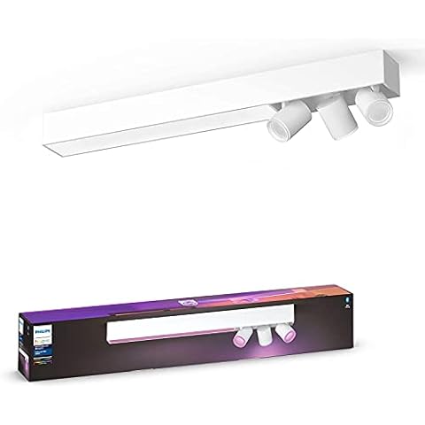 Lámpara inteligente Hue Centris con 3 Focos LED Inteligentes cruzados Cover