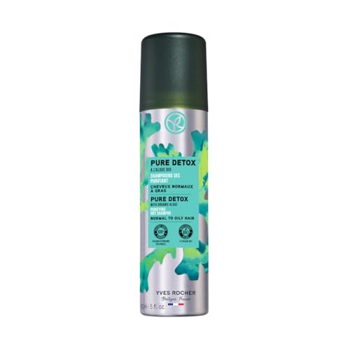 Yves Rocher PFLANZENPFLEGE HAARE Erfrischendes Trockenshampoo| verleiht neue frische, Volumen und Leichtigkeit, Wirksamkeit 48 stunden