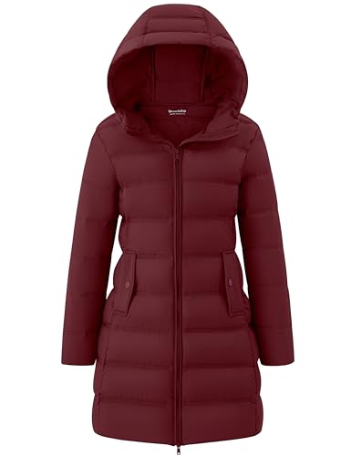 wantdo Women's Lightweight Warm Coat Winter Jacket with Hood