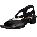Cierre: Sin cordones Rieker 62662, Sandalias Punta Cerrada Mujer, Negro, 38 EU