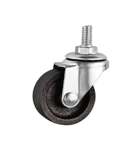 Roulette en fonte angle de poulie universel plat pour rotation 360