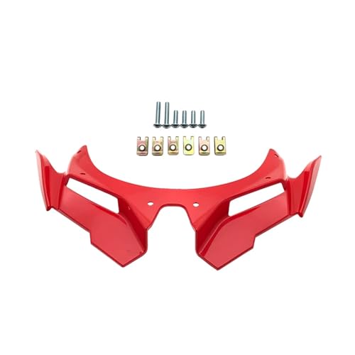 Aileron aérodynamique Kawasaki Ninja ZX-4R et ZX-25R extension garde-boue rouge