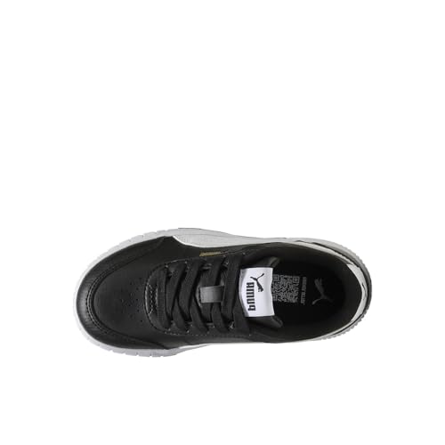 Image of PUMA Kids Girls Carina Mia Lace Up Sneakers Shoes Casual - Black