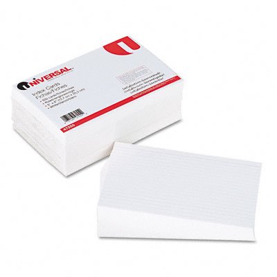 Cartes index lignées blanches 5x8 pouces fini le manque de place avec ce lot géant de 1000