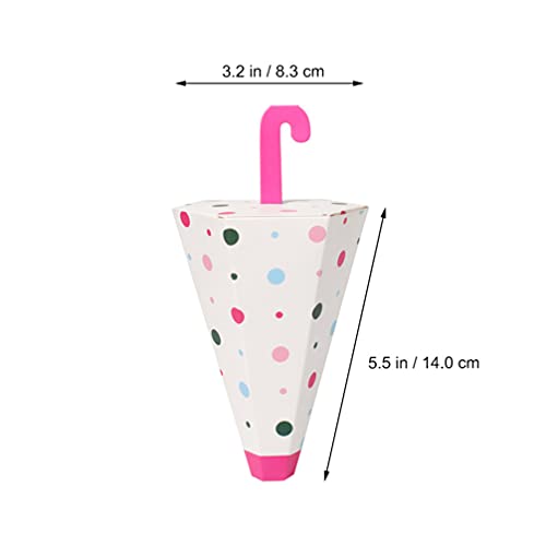 PRETYZOOM 25 scatole di carta per caramelle