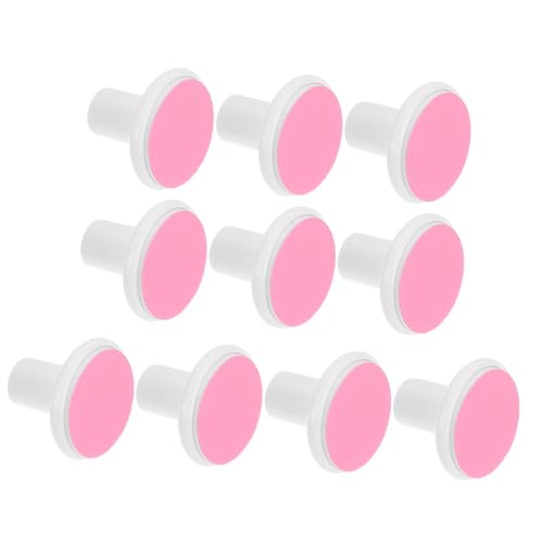 Healeved 10 Pack Baby Nail Trimmer Replacement Heads Easy Swap Electric Nail File Grinding Pads for Infant Manicure Accessories