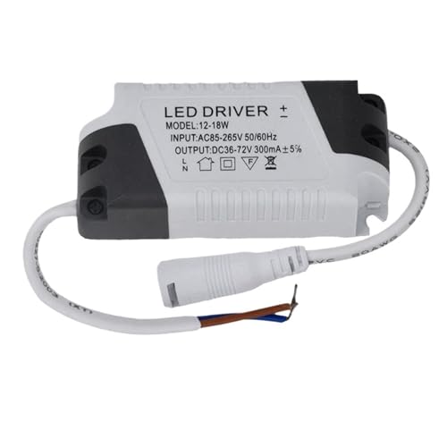 Transformador de tubo LED 12-18W DC fuente alimentación para iluminación