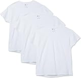 Hanes Men's Crew Neck Undershirt, White, Large