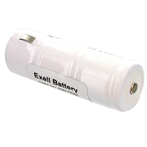 Exell Battery 2-Pack EBM-72200 Compatible para Welch Allyn miniatura 3
