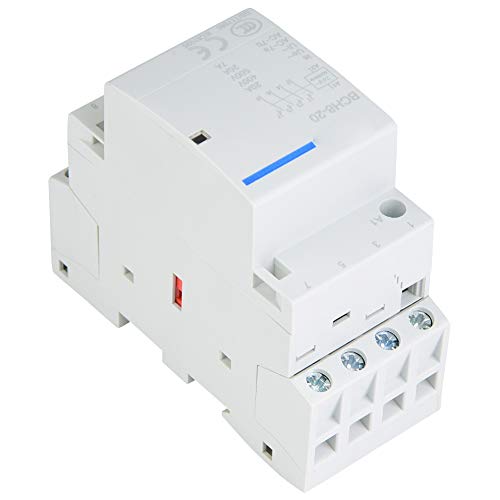 Contacteur AC 4P rail DIN 220V pour applications industrielles et scientifiques