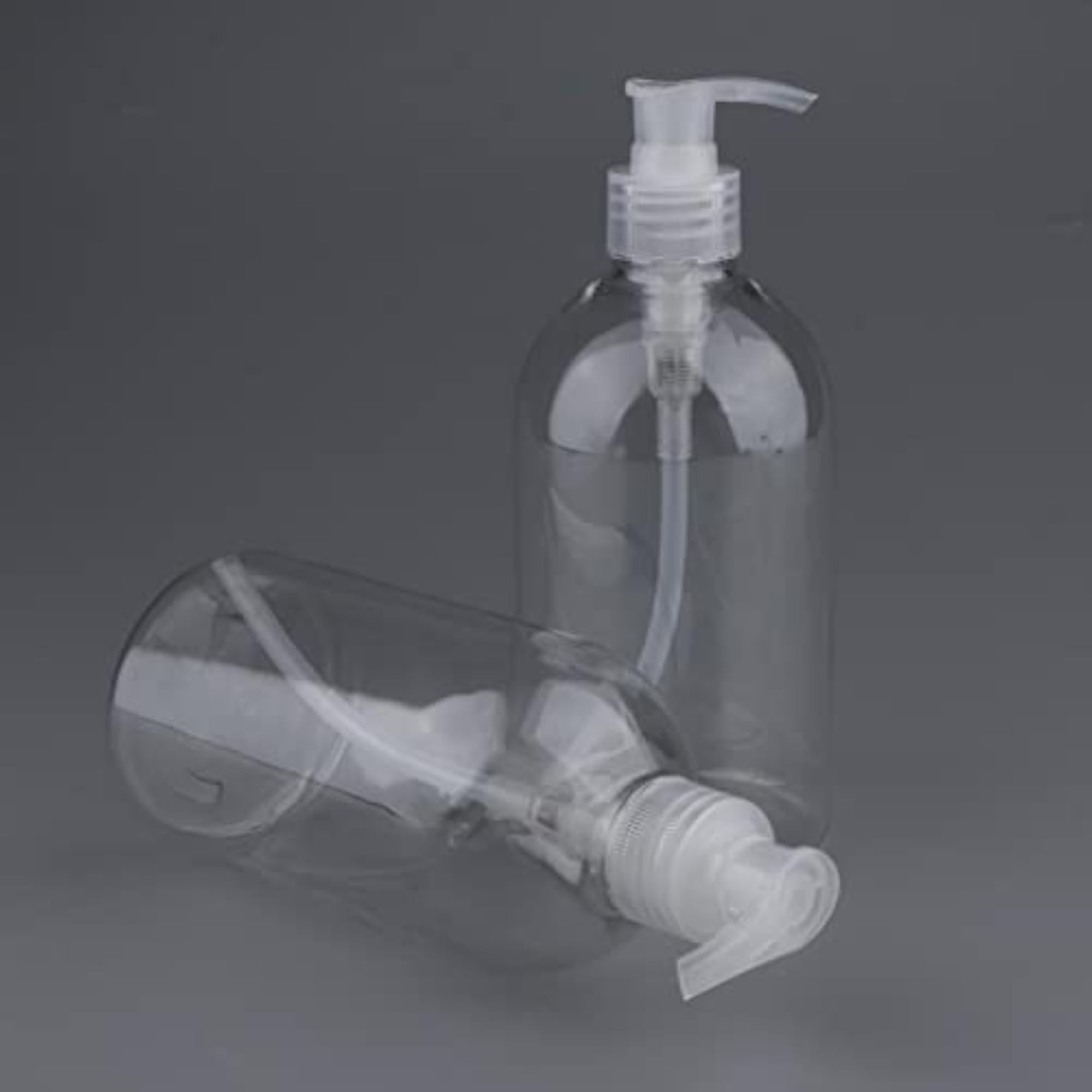2Pcs 500Ml Empty Lotion Bottle Shampoo Dispenser Set