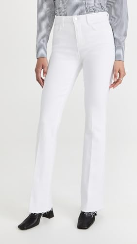 L'AGENCE Women's Ruth Straight Raw Hem Jeans2