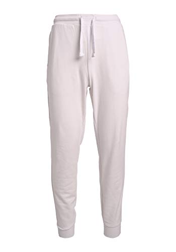 Sergio Tacchini Pantalon de survêtement New Elbow pour homme Blanc/bleu marine Taille L