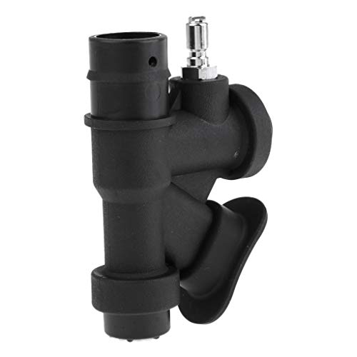 Baoblaze Scuba Diving Universal BCD Power Inflator with 45 Degree Angled Mouthpiece for Standard 1 inch Hose