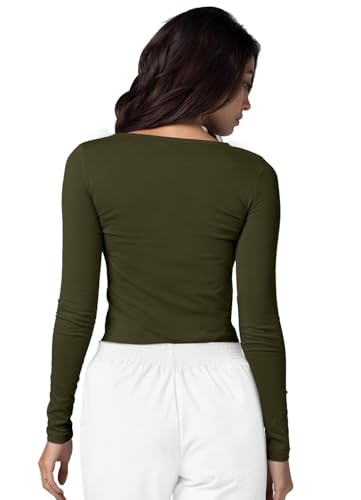 Image of Adar Underscrubs for Women - Long Sleeve Underscrub Comfort Tee