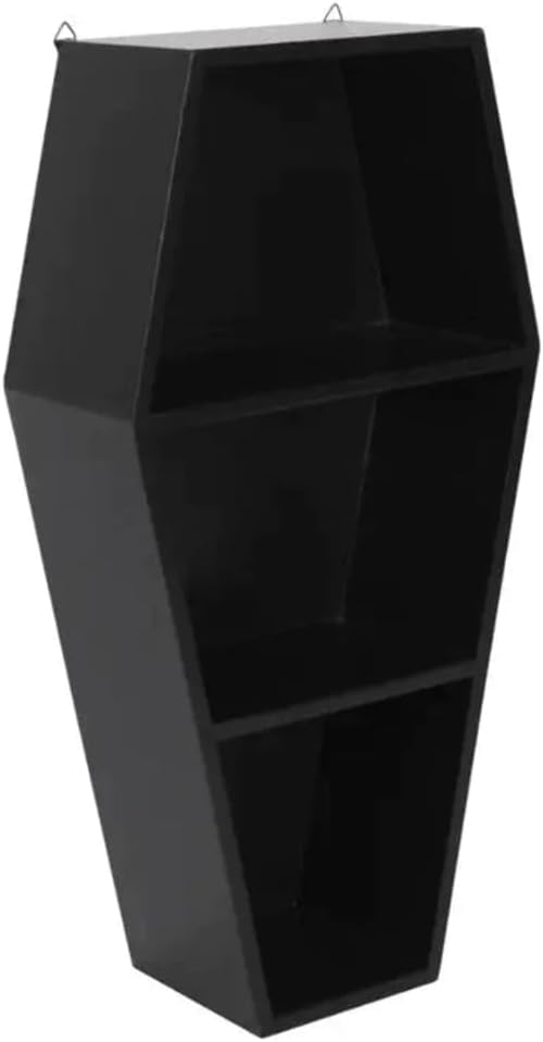 something different Coffin Shelving Display - Gothic Coffin Shelves Horror Vampire Mystic Dracula