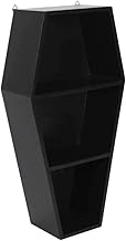 something different Coffin 3 tier Shelving Display - Gothic Coffin Shelves Horror Vampire Mystic Dracula