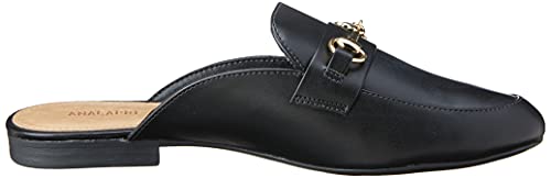 Mule Eco Kid, Anacapri, Feminino, Preto, 36