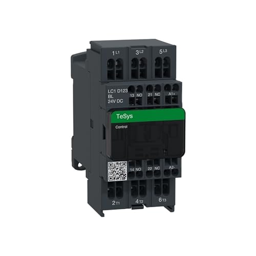 Contacteur CA LC1D LC1-D123BL Schneider avec bobine CC 24V basse consommation
