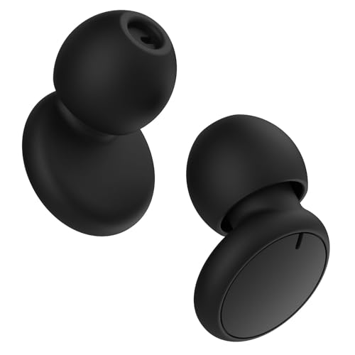 JUSTRVN Earplugs for Sleeping,Reusable Ear Plugs for Noise Reduction 30dB with Carrying Case,Hearing Protection Ear Plugs for Concert,Focus,Working,Studying&Sound Reduction