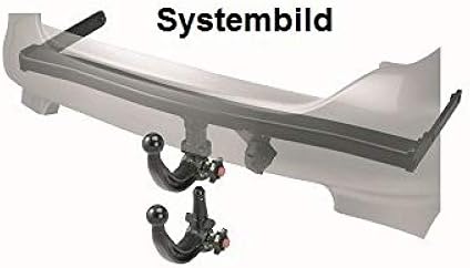 346076600001 Detachable Swan Neck Towbar for Hyundai Santa Fe III (09/2012-01/2018)