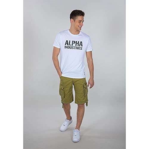 Alpha Industries Jet Short Short für Herren Khaki Green – Ansicht 3