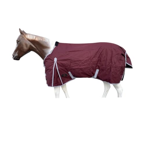 Image of 1200 Denier RAIN Sheet | RAINSHEET (Waterproof & Breathable) (Maroon with Grey Trim, 80)