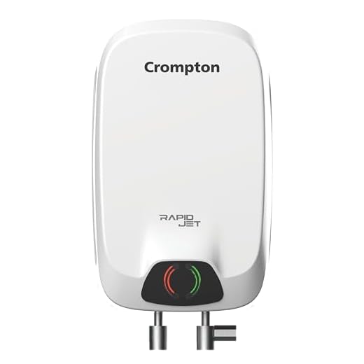 Crompton Rapid Jet 3-L Instant Water Heater with Advanced 4 level Safety (White)