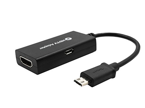 YCTC 1080P 11-pin Micro USB to HDMI Adapter Cable with Video Audio Output Only for Samsung Galaxy S3/S4/S5 Note 2/3/4, Galaxy Tab 3 8.0 T310, Tab 3 10.1 P5210, Note 8.0 N5110, Note Pro 12.2