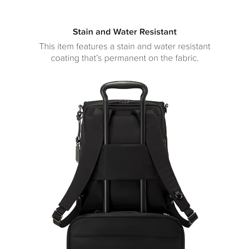 Image of TUMI Voyageur Leigh Backpack /Tote Black /Gunmetal One Size
