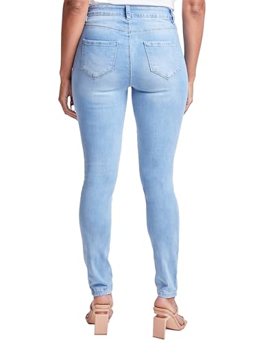Royalty For Me Womens YMI Jeans Women's Tummy Control High Rise Essential Skinny Jeans4