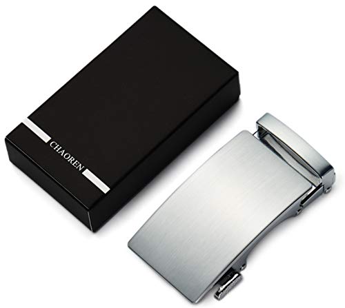 Image of CHAOREN 40mm Ratchet Belt Buckle Only for 1 3 /8 Slide Belt Strap, Automatic Click Buckle Adjustable
