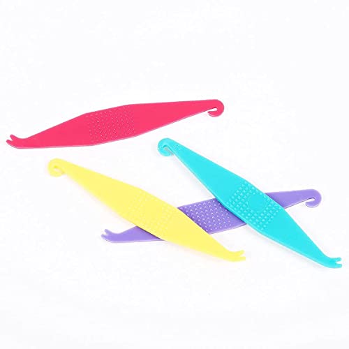 Clyhon 10 Stück Kieferorthopädische Elastische Einweg-Kunststoff-Zahnspangen für Zahnspangen Materialplatzierungs Entfernungswerkzeuge elastischer Seilhaken Elastischer Haken Kieferorthopädischer